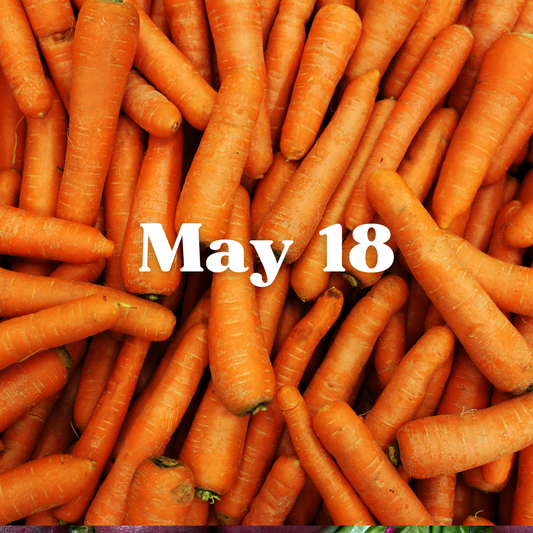 May 18th Meal Delivery