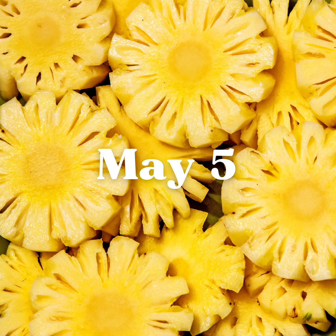 May 5 Meal Delivery