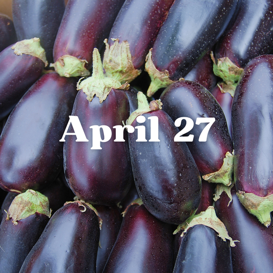 April 27th Meal Delivery