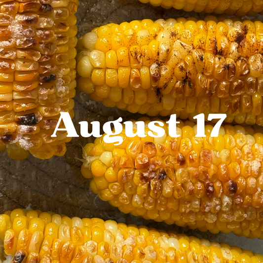 August 17 Meal Delivery