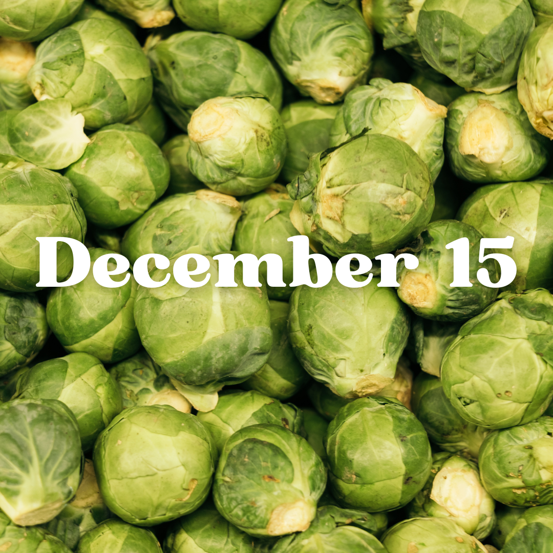 December 15th Meal Delivery