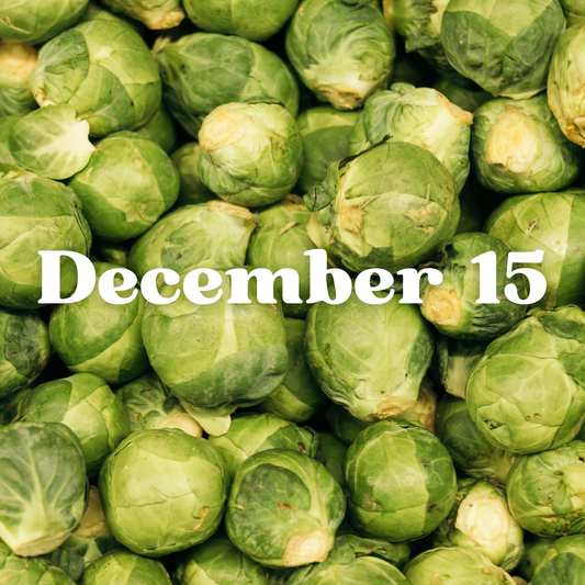 December 15th Meal Delivery