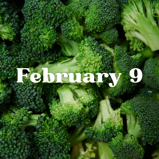 February 9th Meal Delivery