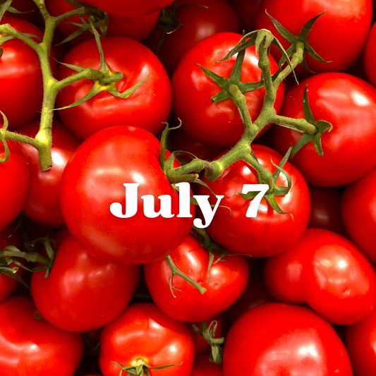 July 7th Meal Delivery